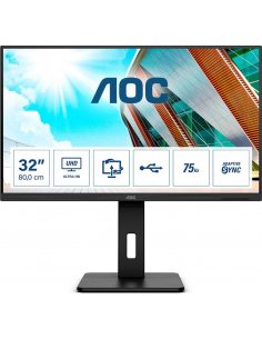 Monitor AOC 31,5" U32P2 2xHDMI DP 4xUSB 3.1 głośniki