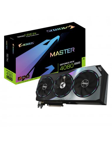 GIGABYTE AORUS GeForce RTX 4080 SUPER MASTER 16G NVIDIA 16 GB GDDR6X