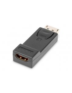 Adapter Displayport 1080p 60Hz FHD Typ DP/HDMI A M/Ż czarny