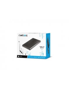 Kieszeń zewnętrzna HDD sata RHINO 2,5 USB 2.0 Aluminium Black