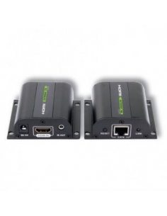 Extender HDMI po skrętce Cat.5e/6/6a/7 do 60m, z odbiornikiem IR, czarny