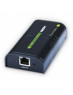 Extender/odbiornik HDMI po skrętce Cat.5e/6/6a/7 do 120m, over IP, czarny