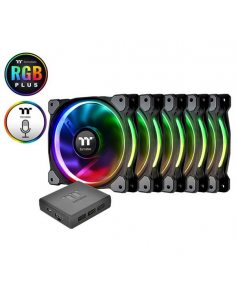 Riing 14 RGB Plus TT Premium Edition 5 Pack (5x140mm, 500-1400 RPM)