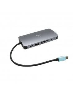 Stacja dokująca USB-C Metal Nano HDMI, VGA, LAN, Power Delivery 100W