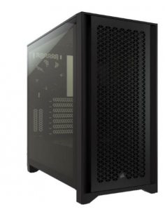 Obudowa 4000D Airflow TG czarna Mid Tower ATX