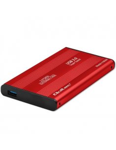 Obudowa na dysk HDD/SSD 2.5 cala SATA3 | USB 3.0 | Czerwona