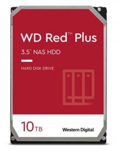 Dysk HDD Red Plus 10TB 3,5'' CMR 256MB/7200RPM Class