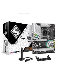 Płyta główna B650E STEEL LEGEND WIFI AM5 4DDR5 HDMI/DP M2 ATX