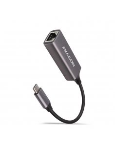 ADE-TRC Karta sieciowa Gigabit Ethernet adapter, USB-C 3.2 Gen 1, instalacja automatyczna, metalowy, tytanowa szarość