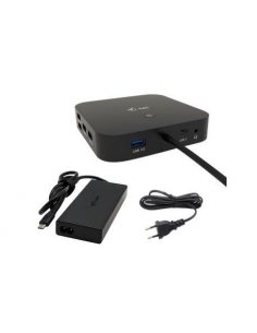 Stacja dokująca USB-C HDMI Dual DP Docking Station Power Delivery 100 W + i-tec Universal Charger 100 W