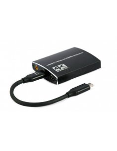 Adapter USB-C do 2xHDMI 4Kx2K audio