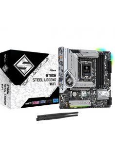 Płyta główna B760M STEEL LEGEND WIFI s1700 4DDR5 DP/HDMI mATX