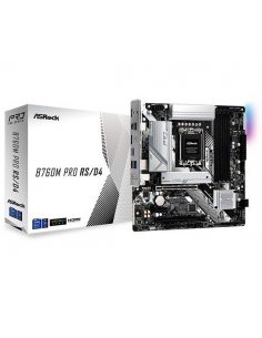 Płyta główna B760M Pro RS/D4 s1700 4DDR4 DP/HDMI mATX