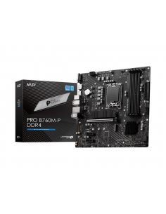 Płyta główna PRO B760M-P DDR4 s1700 4DDR4 DP/HDMI 2M.2 mATX