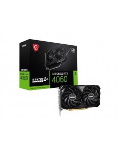 Karta graficzna GeForce RTX 4060 Ventus 2X Black OC 8GB GDDR6 128bit