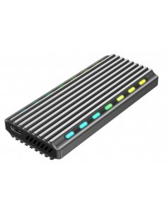 Obudowa dysku M.2 NVME Aluminiowa LED USB 3.1