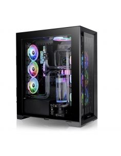 Obudowa CTE T500 Full Tower ARGB 14cmx3 Tempered Glassx2 - Czarna