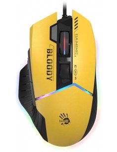 Mysz Bloody W95 Max USB Sports Lime