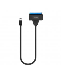 Adapter USB-C 3.1 Gen 1 (M) - SATA (F) do dysków 2.5 cala, AK-69