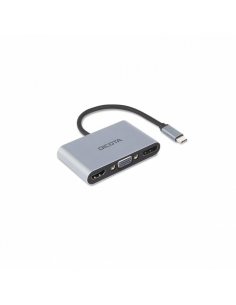 Stacja dokująca USB-C 5 w 1 4K HDMI/DP PD 100W