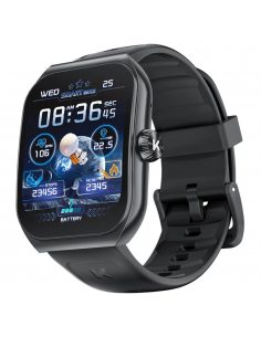 Kumi Smartwatch KU7 1.96 cala 250 mAh czarny