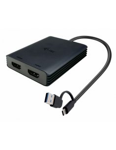 Adapter USB-A/USB-C Dual 4K/60 Hz HDMI Video