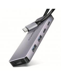 HMC-5H60 2xUSB-A HDMI4K 1x USB-C PD100W USB-C