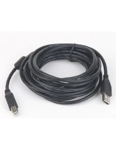 Kabel USB 2.0 typu AB AM-BM 1.8m FERRYT czarny