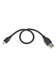 Kabel miniUSB 2.0 CANON 5pin 0.3m czarny