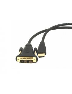 Kabel HDMI-DVI 1.8M (pozłacane końcówki)