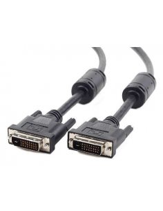 Kabel DVI-D(M)/DVI-D(M)(24+1) Dual Link Ferryt 3M Czarny