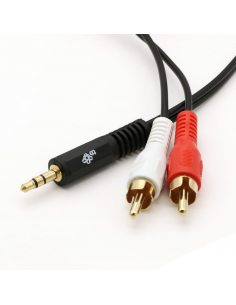 Kabel 3,5mm Mini Jack - 2x RCA M/M (chinch) 1,5m