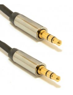 Kabel stereo mini Jack 3.5mm M/M 1m