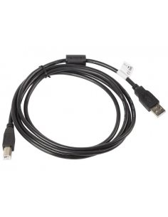 Kabel USB 2.0 AM-BM 1.8M Ferryt czarny