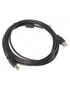 Kabel USB 2.0 AM-BM 3M Ferryt czarny