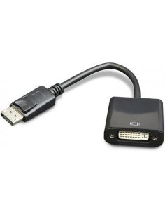 Adapter Displayport (M) - DVI (F) 29pin czarny