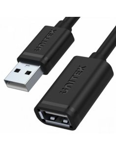 Przedłużacz USB 2.0 AM-AF, 0.5m Y-C447GBK