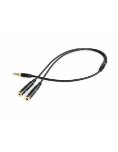 Adapter audio mikrofon 3.5mm minijack, 4PIN, 0.2m