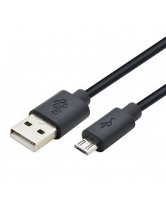 Kabel USB-Micro USB 1.8m czarny