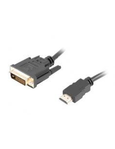 Kabel HDMI(M)-DVI-D(M) DUAL LINK 1.8 M czarny