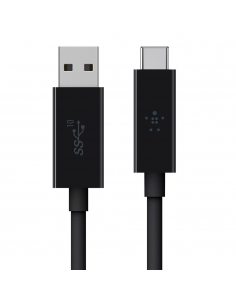 Kabel USB-C do USB A 3.1 1m czarny