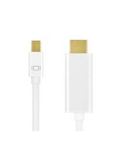 Kabel mini DisplayPort do HDMI,4K 1m Biały