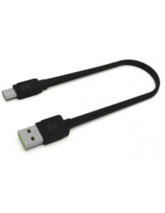 Kabel GCmatte USB - USB-C 25 cm, płaski