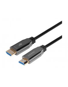 Kabel HDMI v2.0 hybrydowy optyczny światłowodowy 20m