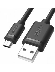 Kabel USB - microUSB 2.0, 1,5M, M/M Y-C434GBK