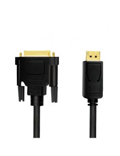 Kabel DisplayPort 1.2 do DVI 2m Czarny