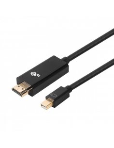 Kabel HDMI - mini DisplayPort 1,8 m 4k 30Hz czarny