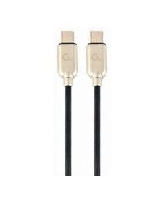 Kabel PowerDelivery USB C M/M 60W 1m czarny