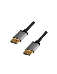 Kabel DisplayPort 4K/60 Hz,DP/M do DP/M aluminiowy 1m