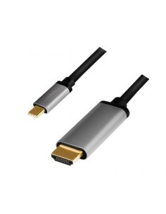 Kabel USB-C do HDMI, 4K 60Hz aluminiowy 1.8m